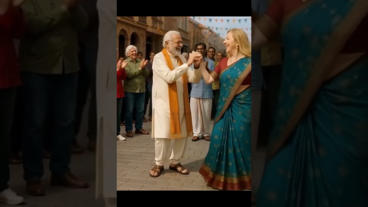 Modi, Putin & Trump Dancing Primitive Tribal Style | Funny Traditional Dance Moment