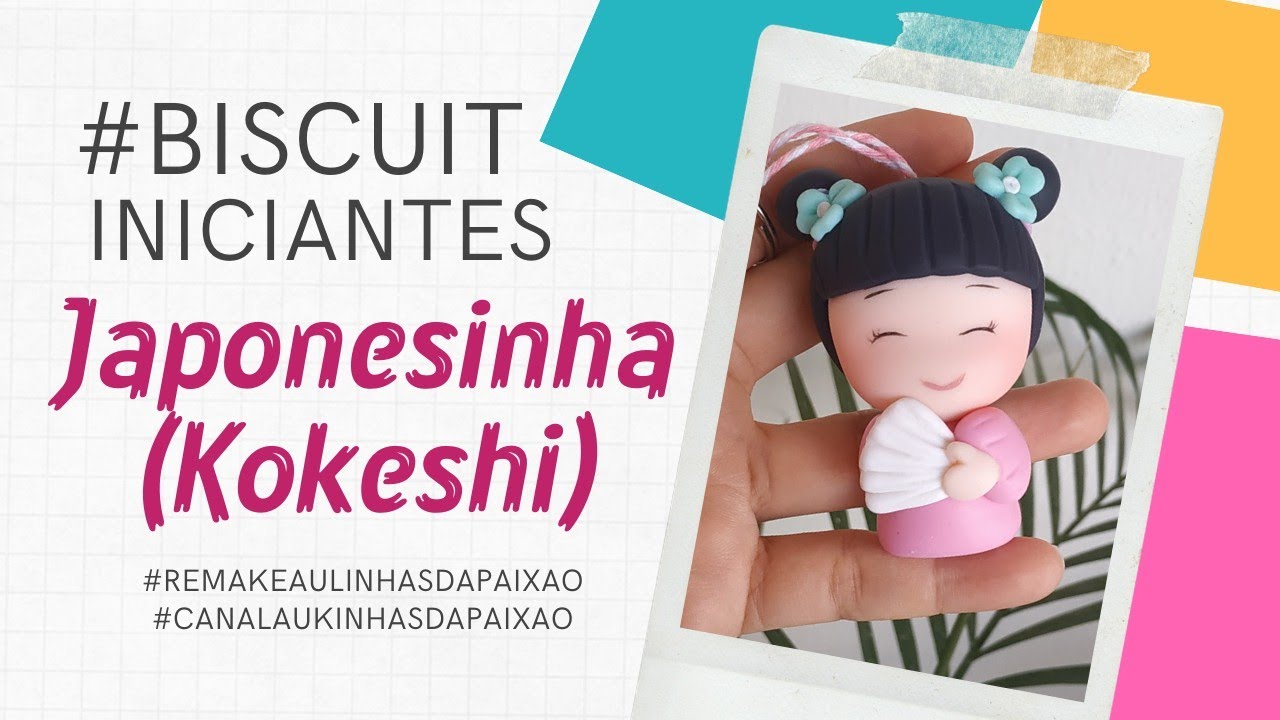 INICIANTES Biscuit - Japonesinha manual e dicas sobre chaveiros