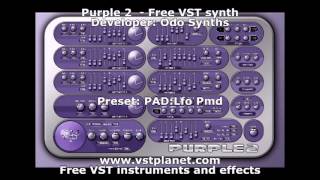 Purple 2 - Free VST synth - vstplanet.com