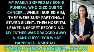 My Family Skip My Son's Funeral Who Died Due to Cancer. When I Reached Home, They Were partying..