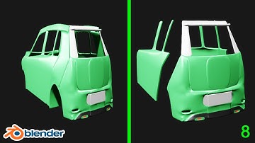 How To Make A Car in Blender 2.9 - Part 8 | Blender 3D Beginners