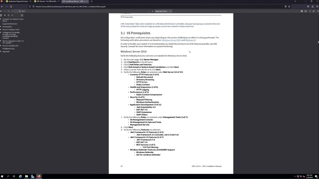 UMC Server installation prerequisites - Del 2 af 6 - YouTube