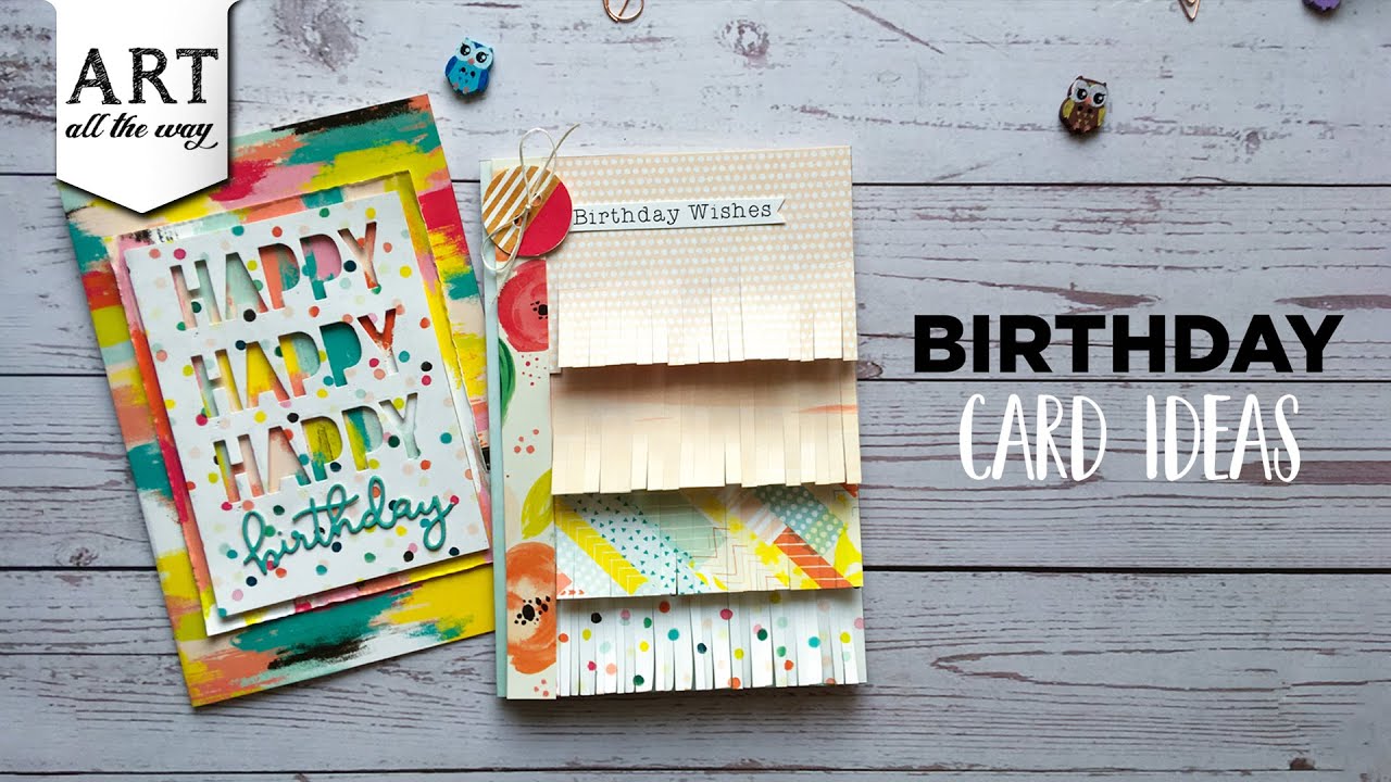Birthday card Ideas | Creative Card Design | Handmade Greeting ...