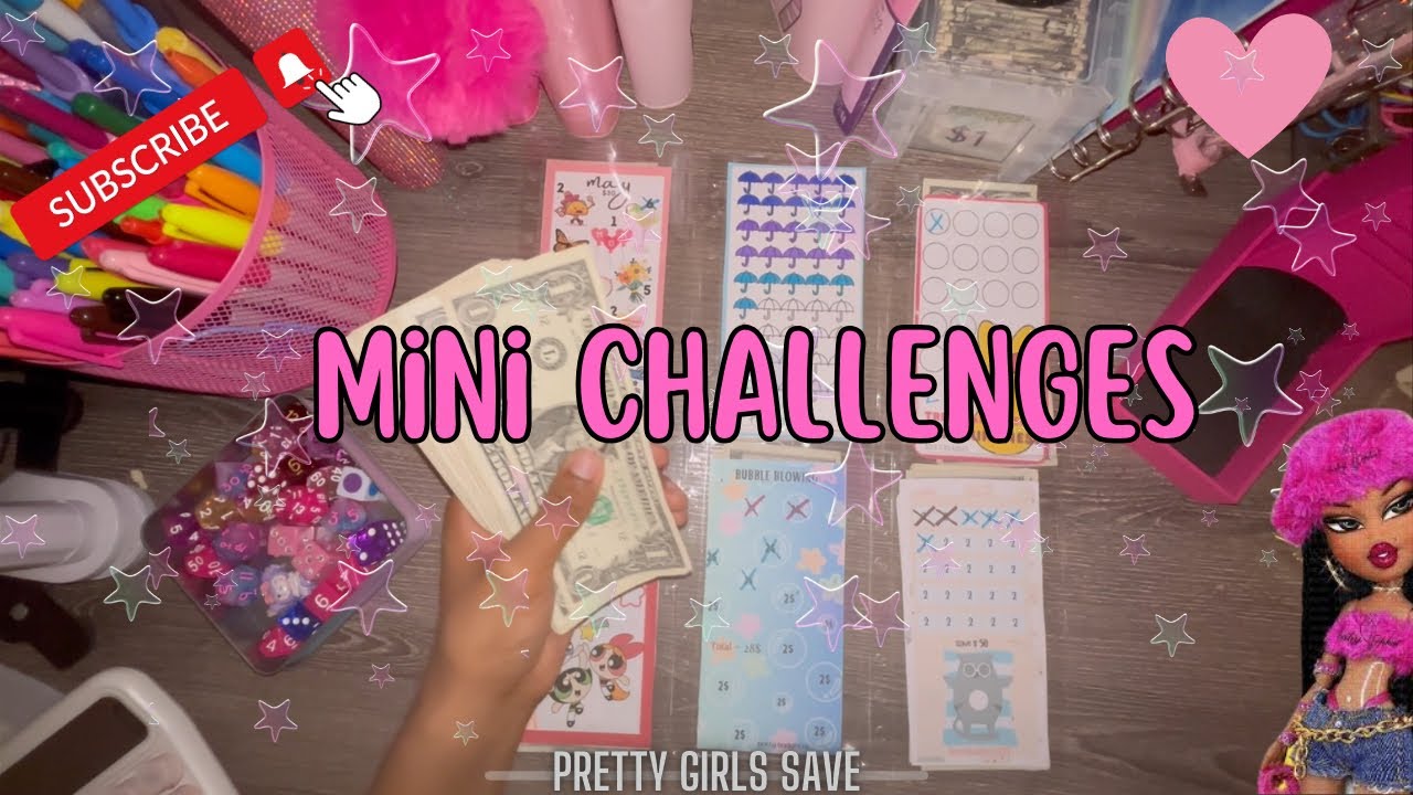 Mini Challenges | Low ways to save | micros & minis - YouTube