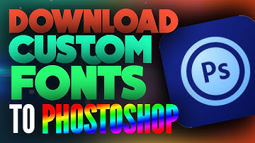 How to download custom fonts to Ps Touch!