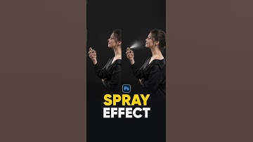PERFUME SPRAY EFFECT IN PHOTOSHOP  #photoshoptutorials