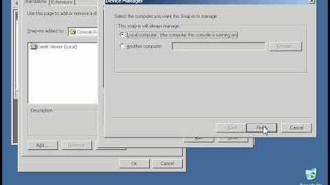 Creating  a Custom Microsoft Management Console.avi