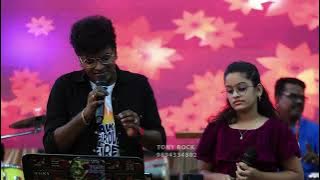 Agaya vennilave Song live Ajay