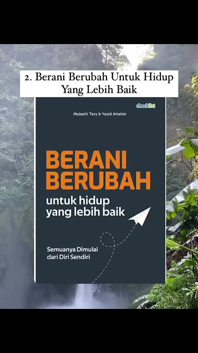 Sobat￼, Nih Rekomendasi buku yang harus kamu baca ditahun 2023 !!