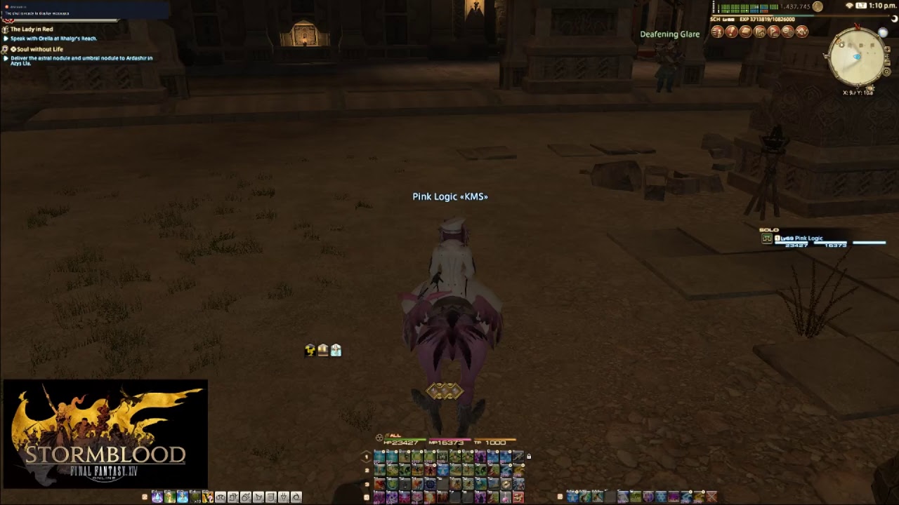 Final Fantasy XIV STORMBLOOD. Scholar 🧚 Leveling to 70 HOOO! ⚔️