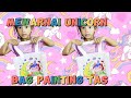 Diandra mewarnai Kuda poni Unicorn Bag Painting Tas  warna warni