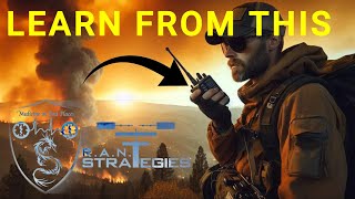 LA Wildfire Comms, Critical Thought from Developing Situations