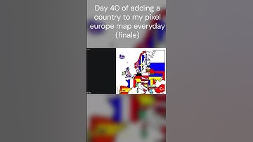 Day 40 of adding a country to my map everyday (finale)  #history #mapper #countryballs #europe