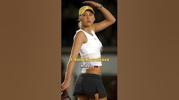 Top 10 Most Beautiful 😍 Tennis Players Of All Time! #shorts