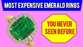 7 Most expensive emerald rings in the world | GEMS CREST |