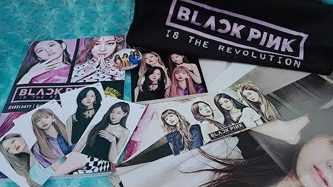 Unboxing paket blackpink+ review buku blackpink in the revolution