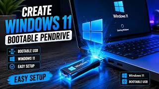 How To Make Bootable USB Windows 11 | Create Bootable Usb For Windows 11