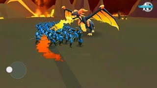 TEST POWER BOSS FIRE DRAGON NO HACK Epic Battle Simulator 2 APK screenshot 5