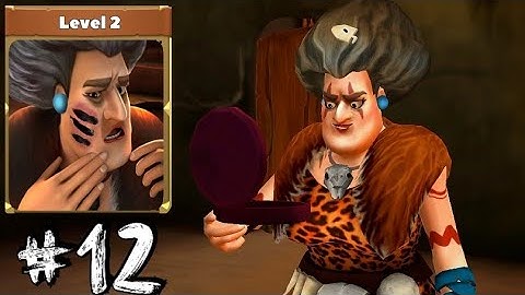 Scary Teacher 3D Stone Age Dates Gone wrong Level 2 Part 12 Gameplay Walkthrough (ios:android)