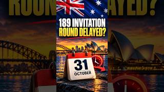 189 invitation round delayed to 31 October 2026? #australianvisa #invitationround 189 invitation round delayed to 31 October 2026? #australianvisa #invitationround