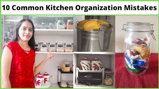 10 Common Kitchen Organization Mistakes | Space Saving Ideas | Kitchen Organization Ideas.