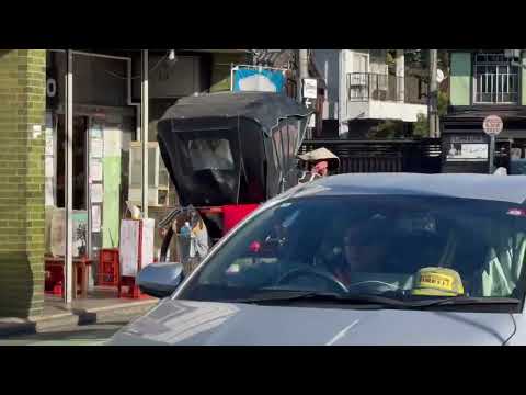 Rickshaw in Japan