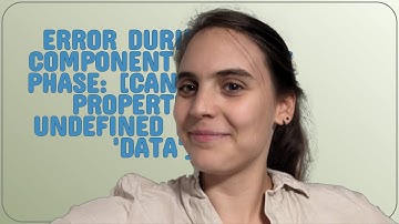 Salesforce: Error during LWC component connect phase: Cannot read properties of undefined (readin...