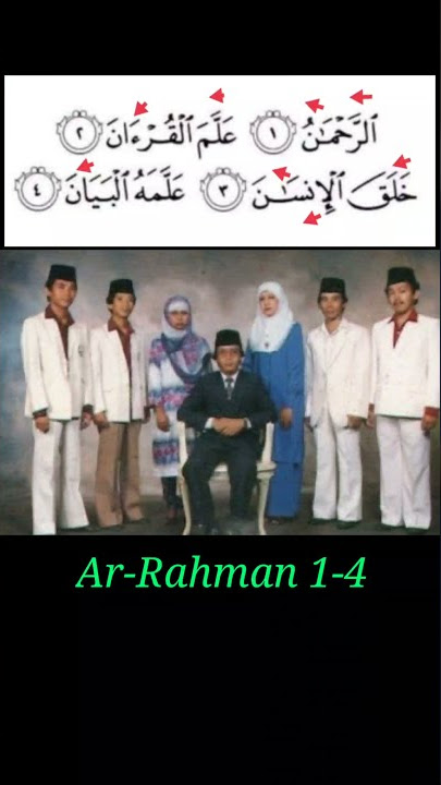 KH. MUAMMAR ZA DKK. (AR-RAHMAN 1-4)#shorts