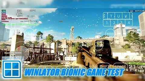 BATTLEFIELD 4 - WINLATOR BIONIC ANDROID GAMEPLAY