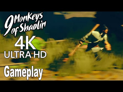 9 Monkeys of Shaolin - Gameplay Demo [4K]