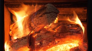 Fireplace Sounds 1 Hour 4K