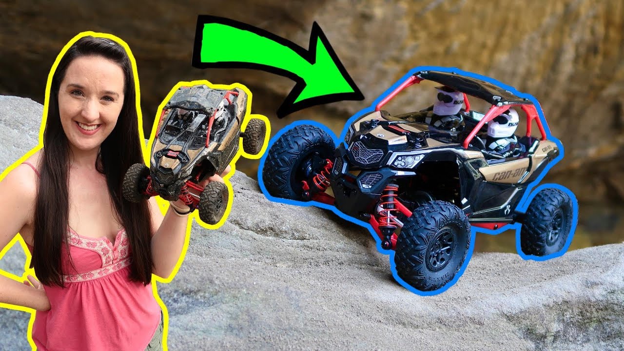 Axial Yeti Jr Can-Am Maverick X3 T Elektro Brushed Crawler 4WD 1