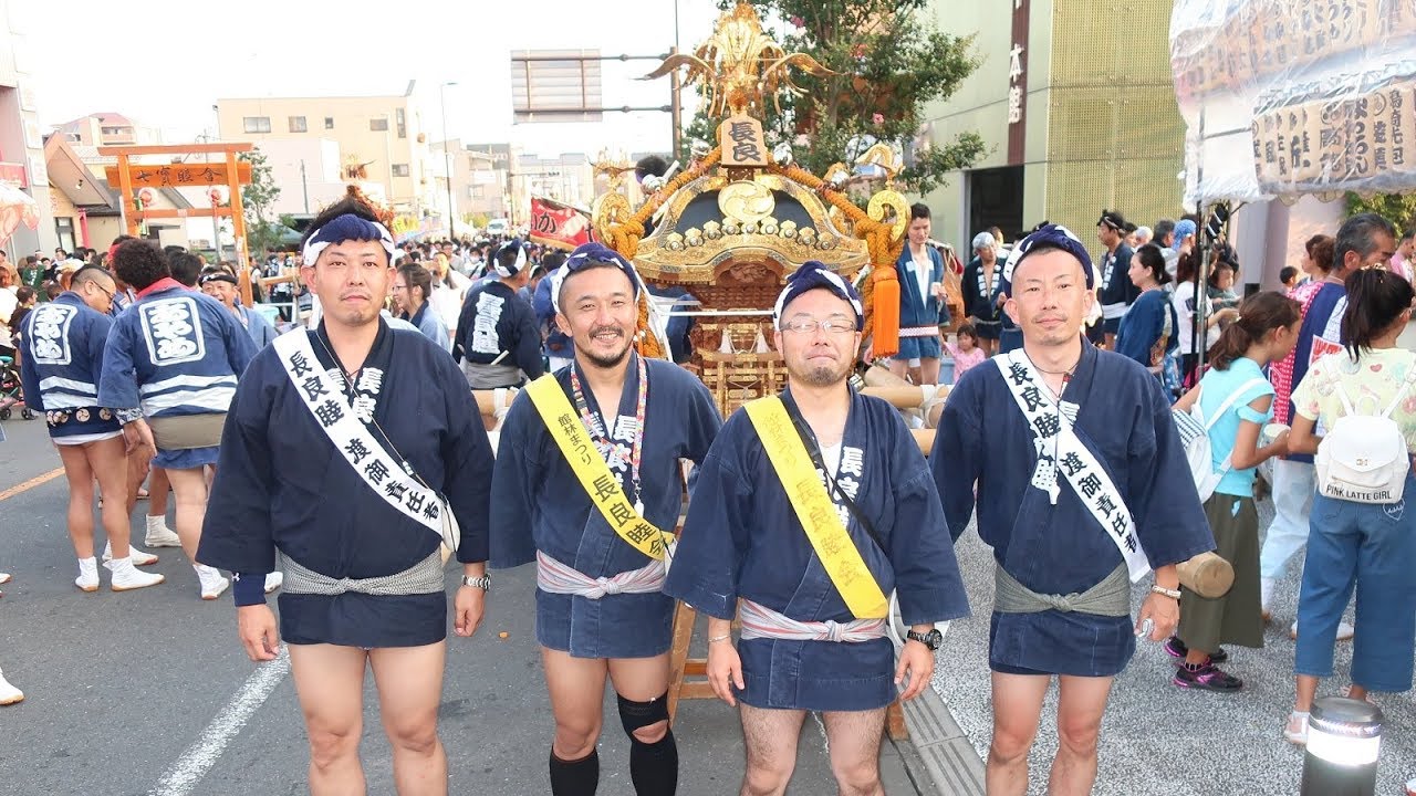 2018年館林まつり長良睦会神輿渡御 日曜 Youtube