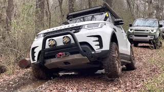 Our New Discovery at Land Rover Owners Event 3-21-2021 Sleek Mud Off-roading