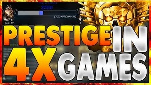 420,000  XP PER GAME! Prestige FAST w  8 4XP Multiplier! COD AW Best Grand Master Prestige Tips