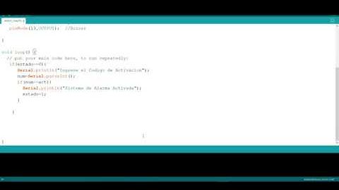 Proyecto #2  Sistema De Alarma  (Tinkercad)