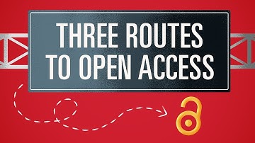 Three Routes to Open Access