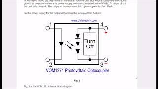 Exploring Photovoltaic Optocouplers as MOSFET Drivers
http://www.bristolwatch.com/ele3/1g.htm
The Vishey VOM1271T is available from Mouser Electronics for $2.33 each or $1.94 each Qty 10.
An alternative is the Toshiba TLP3906 $2.08 each or $1.69 each Qty 10.
High Voltage IGBT H-Bridge Using Photovoltaic Optocouplers
https://youtu.be/azJo4h-ei6I Exploring Photovoltaic Optocouplers as MOSFET Drivers
