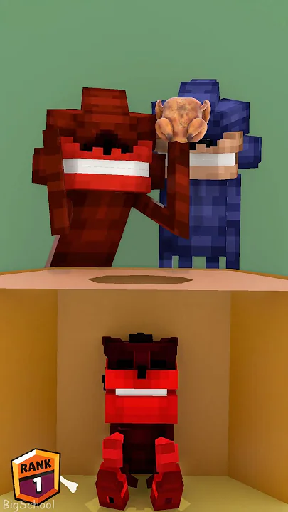 Shin Blue was trolled by Shin Shadow! ?