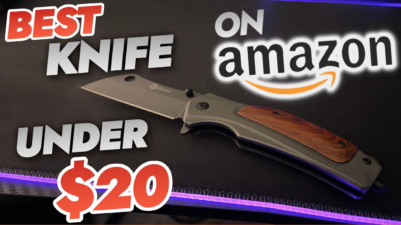 Best Knife Under $20 on Amazon: Zxcan Survival - YouTube