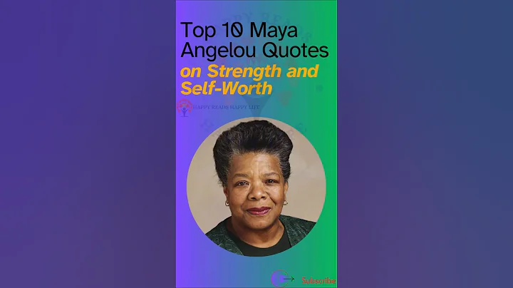 Top 10 Maya Angelou Quotes on Strength and Self-Worth! #motivationalquotes #quotes #sigmarule