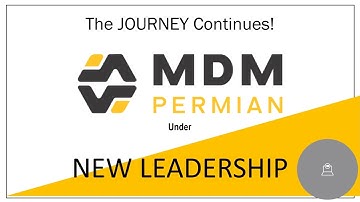 Presentation #1 Intro to MDM