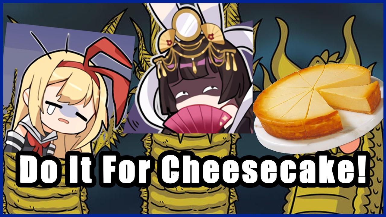BIG THREE DRAGONS TO CHEESE CAKE!