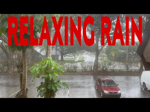 Relaxation Rain || Florida USA || Rosalinda