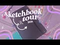  sketchbook tour 2024  art inspiration
