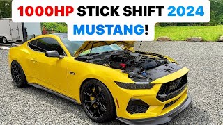 YES! 1000HP Stick-Shift 2024 Mustang! *FIRST DRIVE!