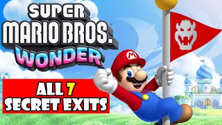 All 7 Secret Exits In Super Mario Bros Wonder!