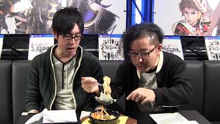 スクエニカフェのDFFNTコラボメニューを堪能！間P＆鯨岡D初めての食リポ