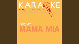 Under Attack (In the Style of Mamma Mia) (Karaoke Instrumental Version)