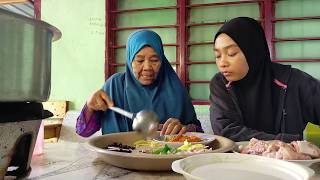 RESEPI GULAI BATANG PISANG HUTAN